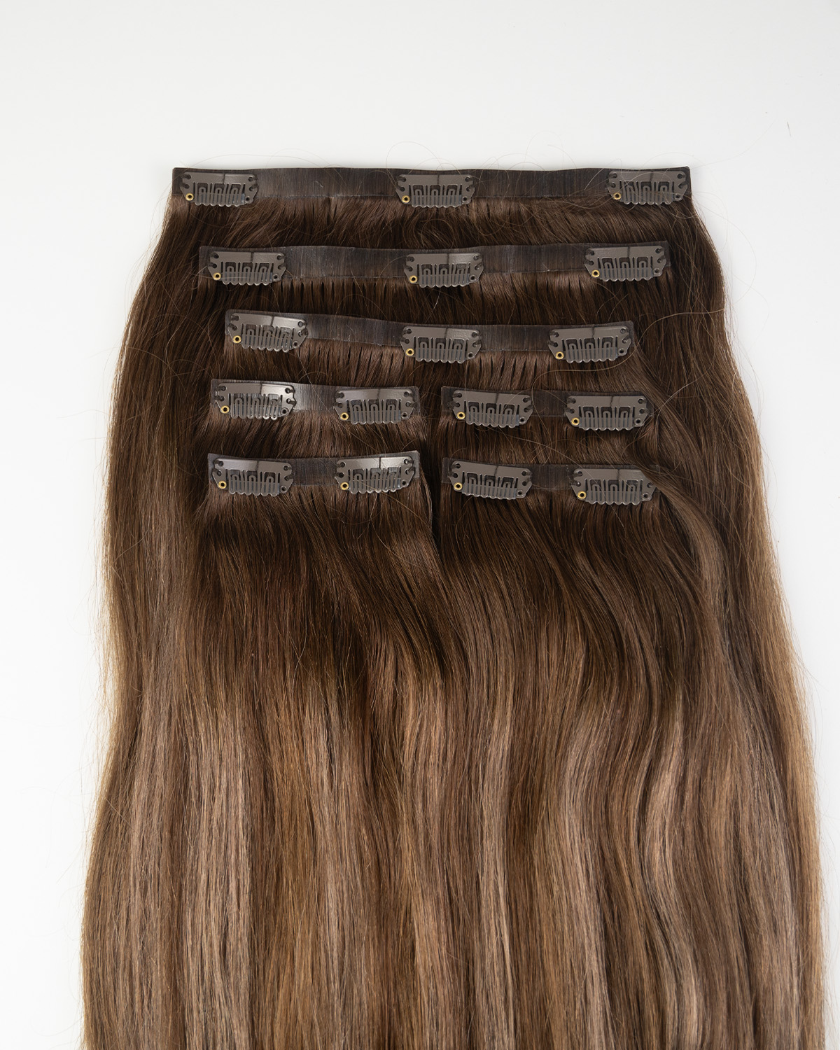 Seamless clip-in close-up van de dunne rand